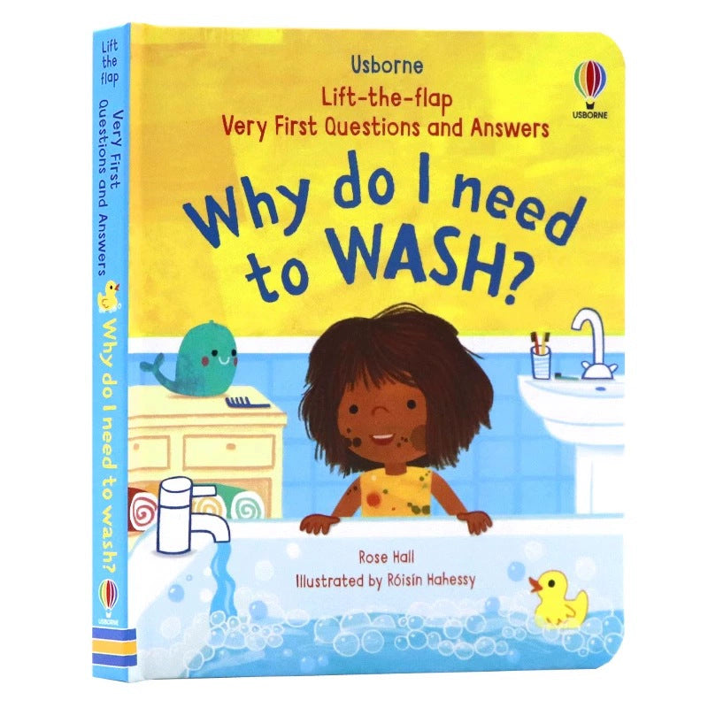 Usborne English Children's Questions and Answers Lift the flap Children's Popular Science Enlightenment Cognition Flip Books (Copy)