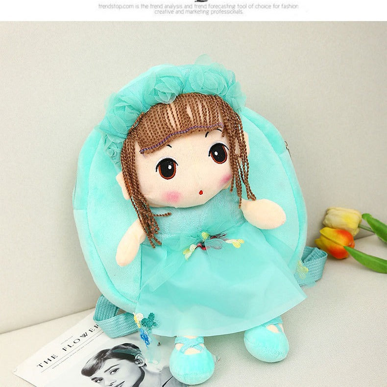 Kindergarten Year Old - Kindergarten 0-6 Year Old Kidsren's School Bag for Girls, Flower Fairy Doll Backpack, Cute Kidsren's