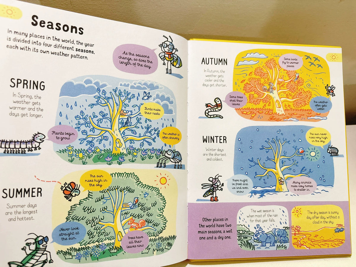 All the Science you need to know by age 7 Children Educational English Picture Reading Book
