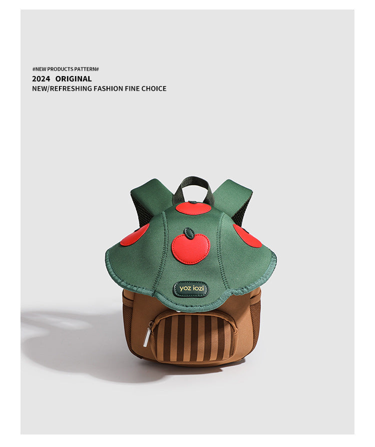 Children Cute Backpack Boys Girls Mushroom | Baby's World Bangladesh
