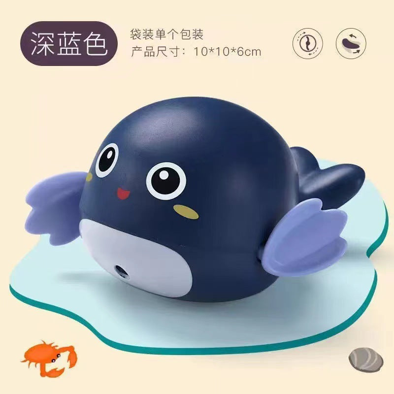 Tiktok Bath Toys for Children, Small Dolphins Swimming in Water, Baby Kids Playing with Water, Little Ducks, Little Turtles for Boys and Girls