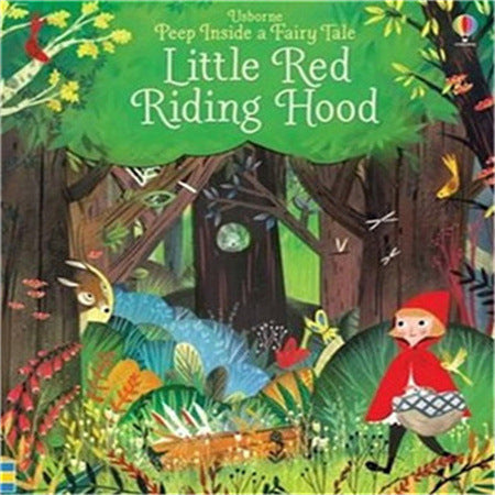 English picture book Usborne Peep inside English children's picture book children's 3D three-dimensional hole flip play