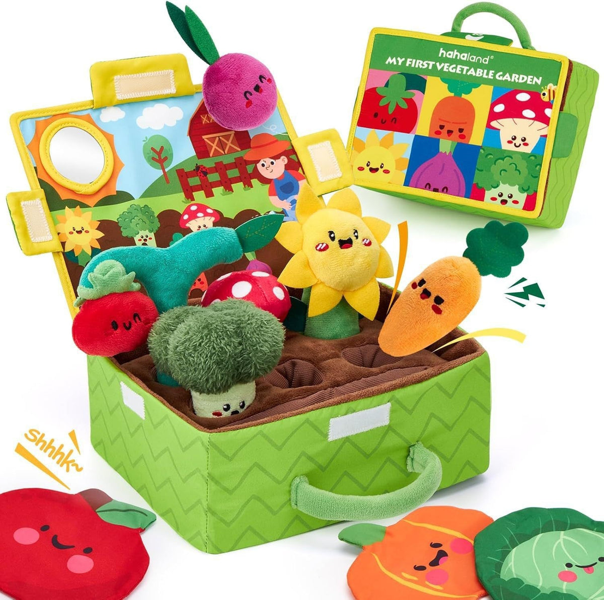 Cross-border Explosions Montessori Toy Baby Fishing Toy Game Velcro Fabric Mat Three-dimensional Early Education Enlightenment