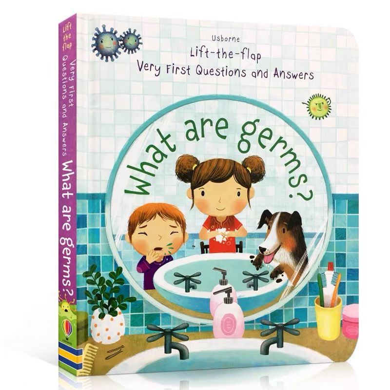 Usborne English Children's Questions and Answers Lift the flap Children's Popular Science Enlightenment Cognition Flip Books (Copy)