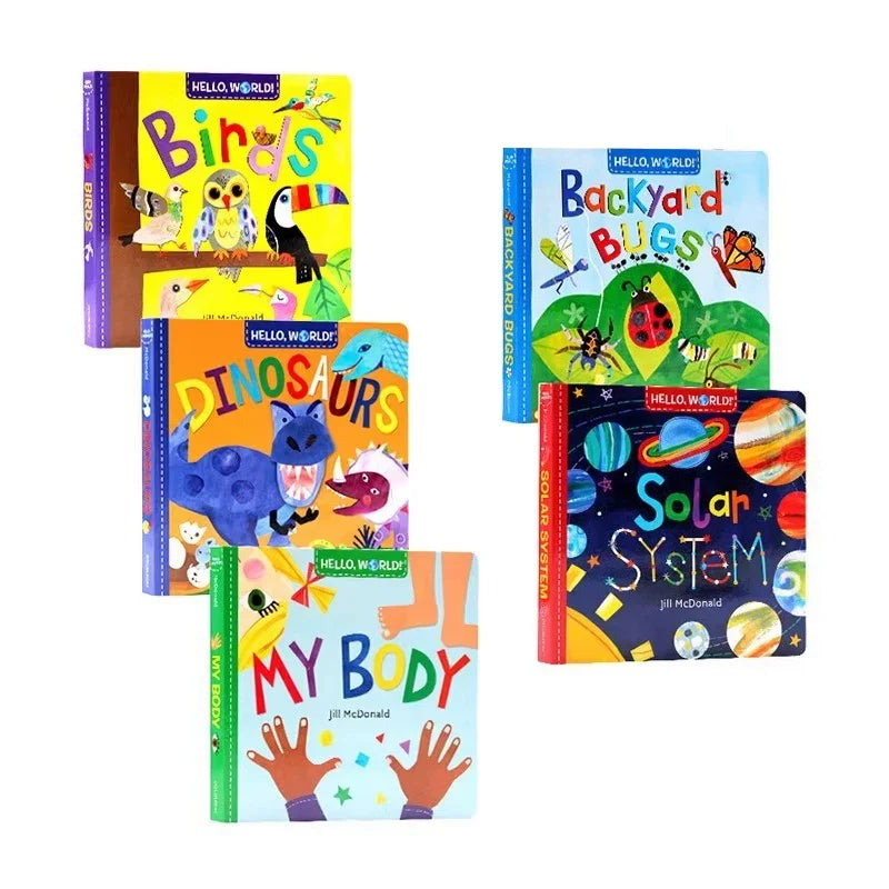 Hello World Weather, an original English picture book for early childhood education