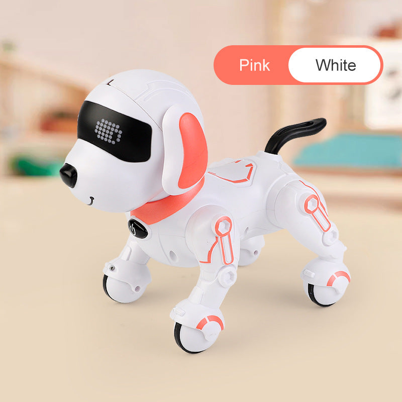 Cross-Border Amazon Intelligent Robot Dog Remote Control Stunt Induction Programming Dancing Story Early Education Children's Toys Wholesale