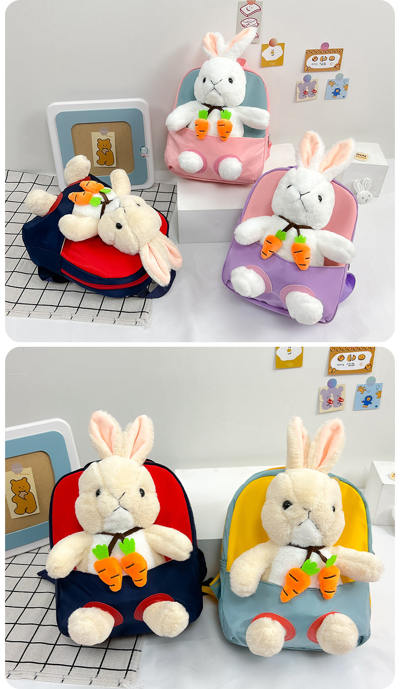 Plush 3D Rabbit Backpack for Boys Girls | Baby's World Bangladesh