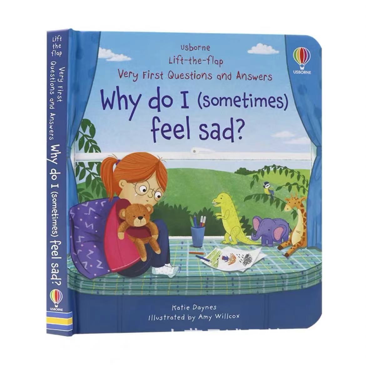 Usborne English Children's Questions and Answers Lift the flap Children's Popular Science Enlightenment Cognition Flip Books (Copy) (Copy) (Copy)