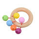 Cross-Border Wooden Children's Toys for Early Education, 0 to 6 Months Baby Hand Rattles, Bed Bells, Baby Musical Instruments, Newborn Gifts
