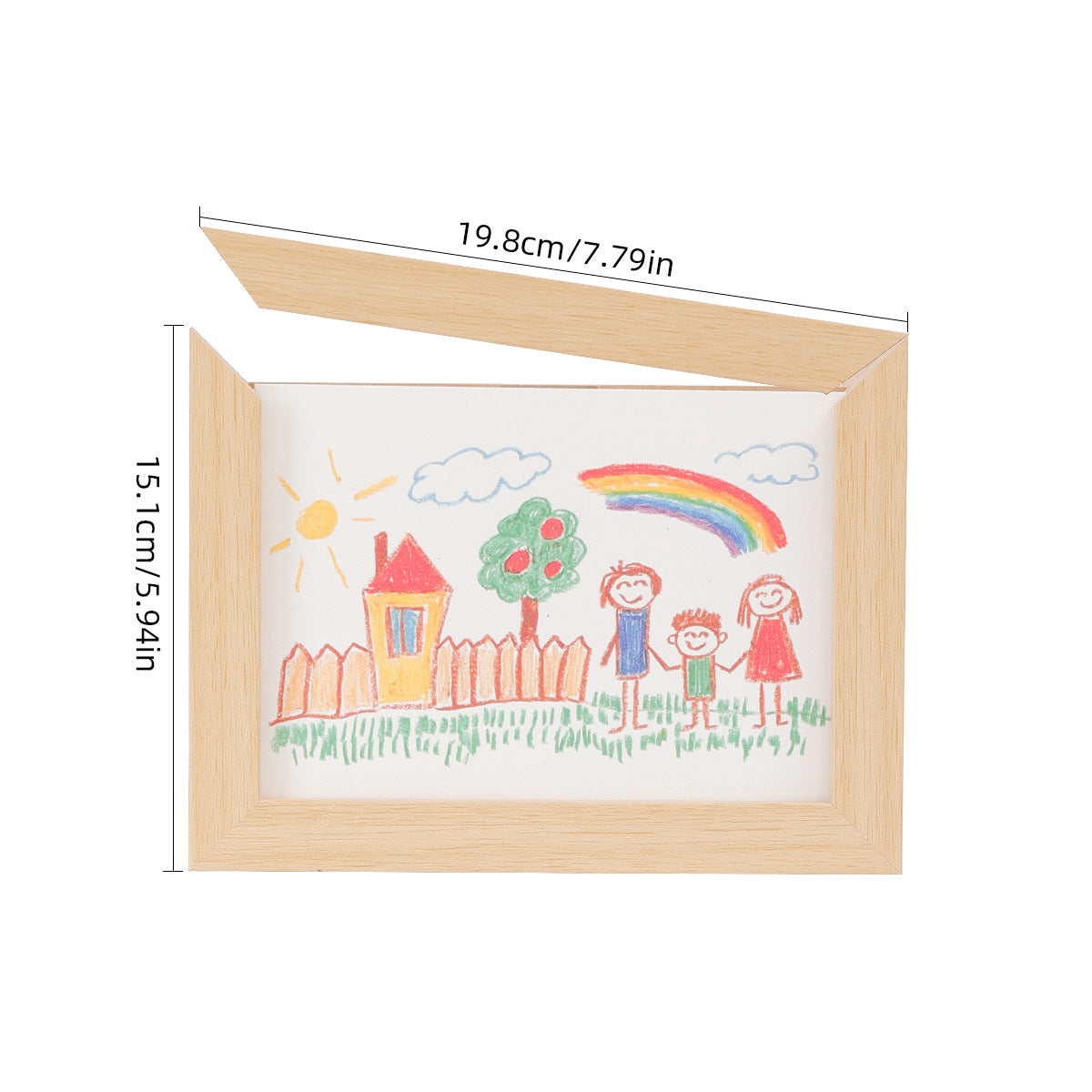 Creative Magnetic Detachable Photo Frame A3A4 Can Store 150 Kidsren's Oil Paintings Multifunctional Photo Frame Kidsren's Gift