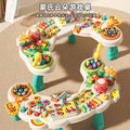 New Early Education Educational Cloud Busy Game Table for Children, Multifunctional All-In-One Building Block Tool Table Gift
