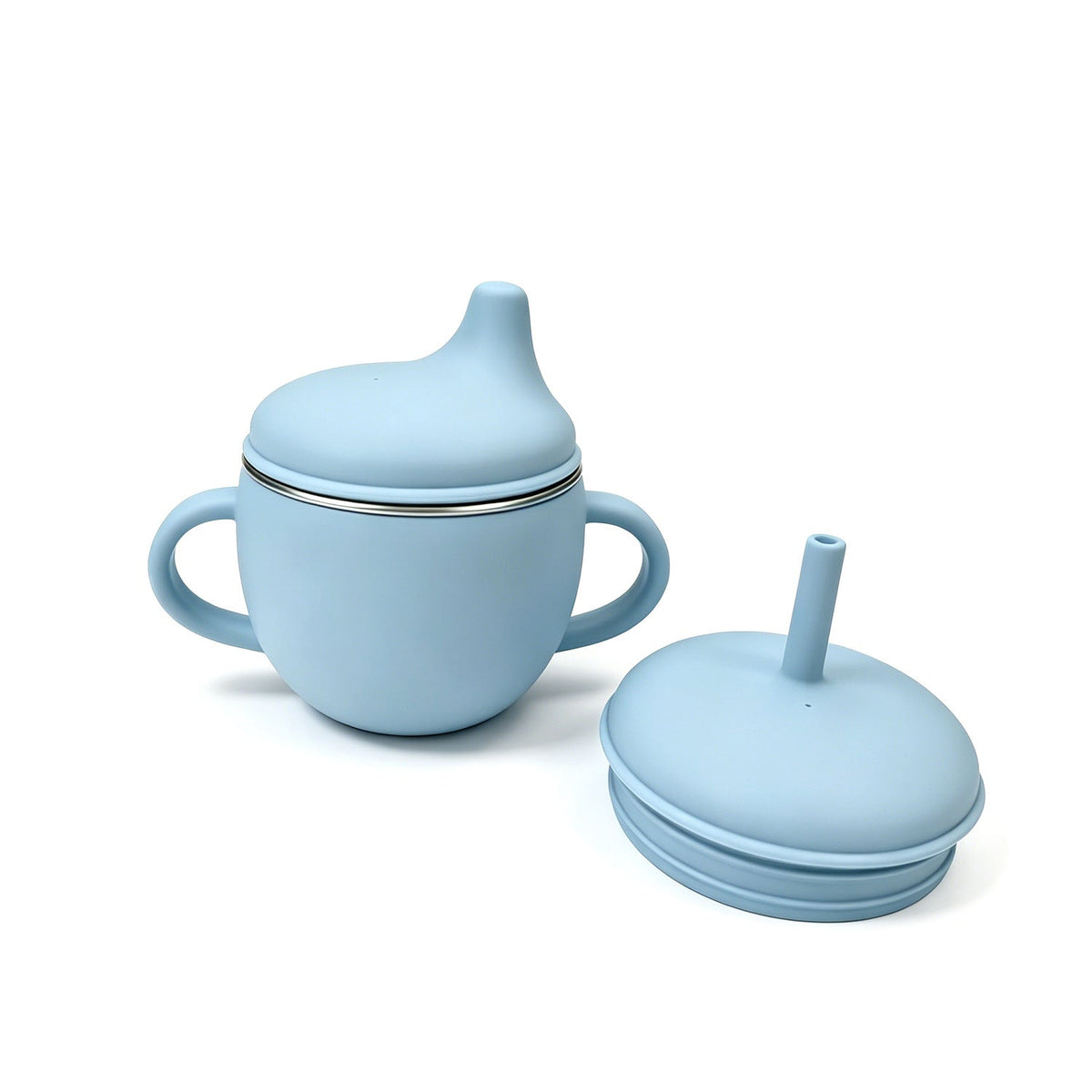 New Style Kidsren's Learning Drinking Cup, Baby Drinking Water Duckbill Cup, Drinking Milk Straw Cup, 304 Stainless Steel Inner Milk Bottle