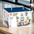 <portable gift box> large particle soft rubber particle gift box toys 0-3 years old cross-border early childhood education toys and gifts