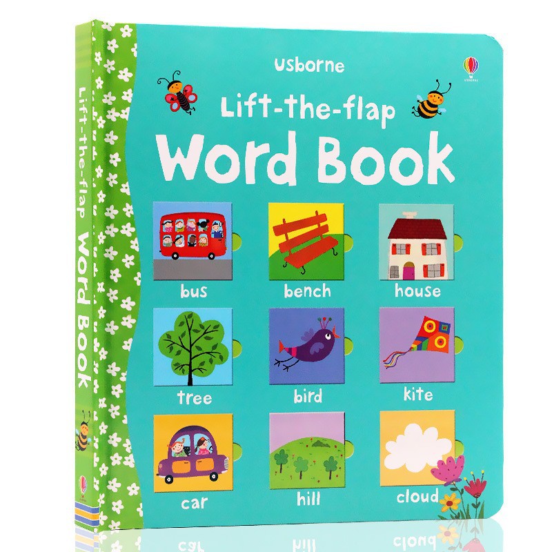 Lift-The-Flap Large Format English Kidsren's Enlightenment Popular Science Puzzle Flip Book Cognitive Learning Picture Book