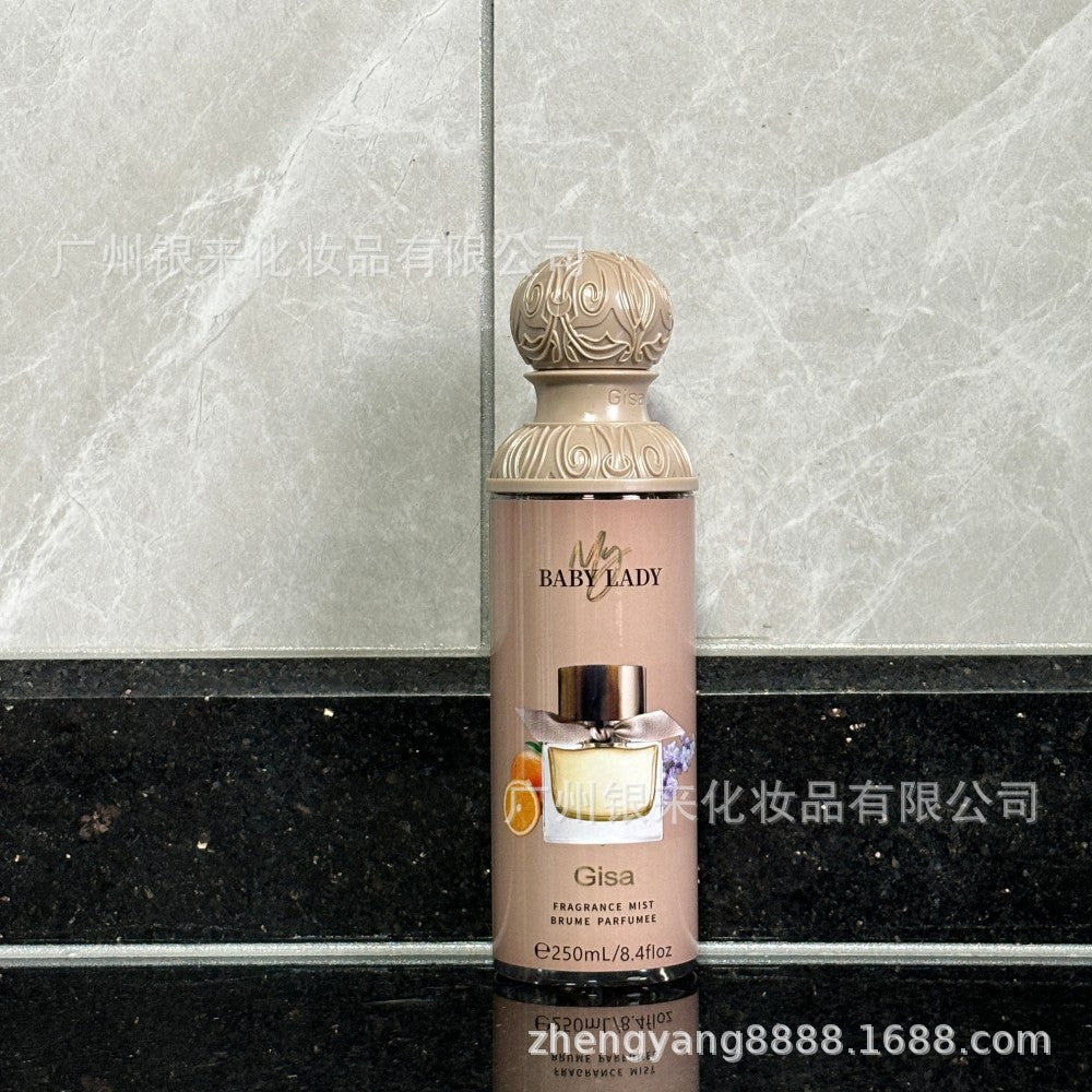 Cross-Border Middle East Dubai Perfume Women's Scandal Perfume Long-Lasting Fragrance 250ml Body Spray Factory Wholesale