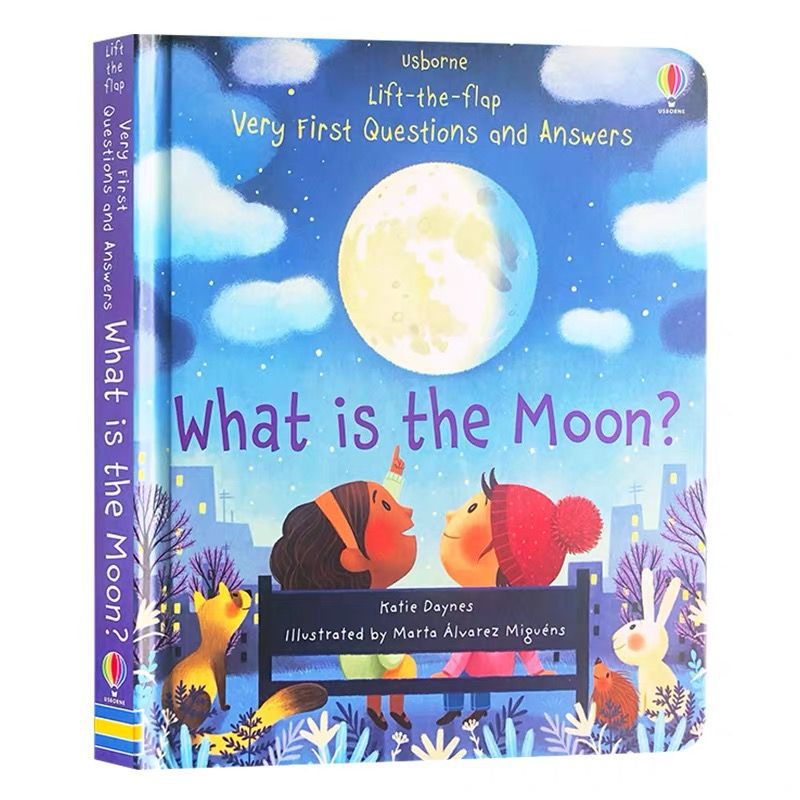 Usborne English Children's Questions and Answers Lift the flap Children's Popular Science Enlightenment Cognition Flip Books (Copy) (Copy) (Copy)