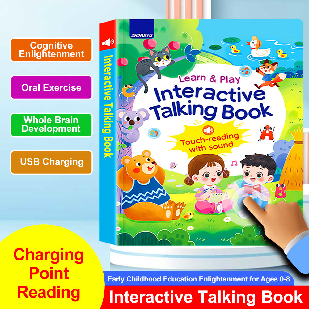Amazon's popular cross-border e-book/touch-reading children's English learning book for ages 0-6.