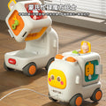 New Baby Early Education Busy Cube Bus Car Six-In-One Multi-Sided Detachable Hand-Eye Training Educational Toy