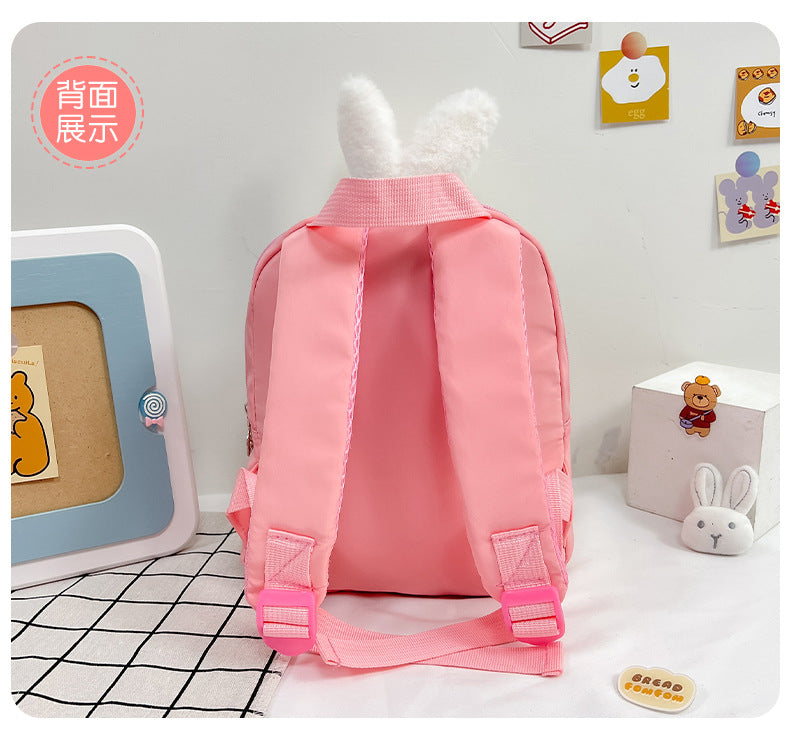 Plush 3D Rabbit Backpack for Boys Girls | Baby's World Bangladesh