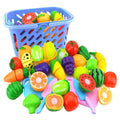 Cross-border Children's Play-house Simulation Vegetables and Fruits Cutting Music Girls Cooking Kitchenware Educational Kitchen Toy suit