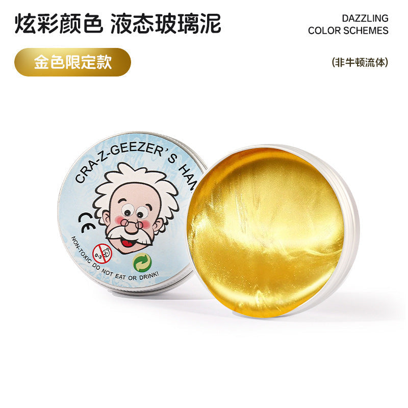 Magnetic Fluid Squishy Fun Magnetic Clay Stress Relief Toy High-Tech Advanced Stress Relief Gadget for Boys Magnet Internet Sensation