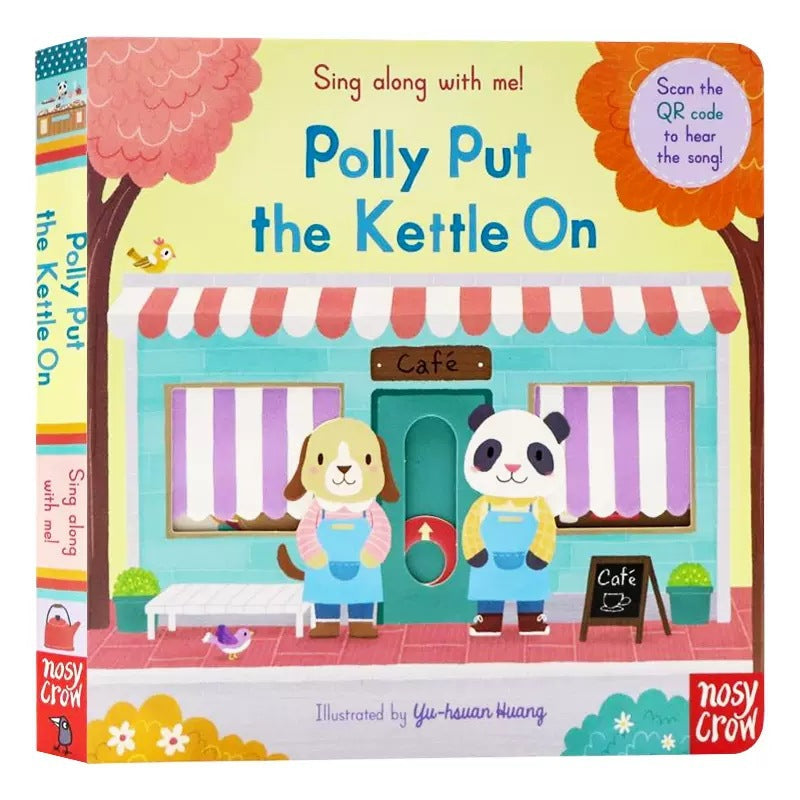 Baby Early Education Bizzy Bear Busy Bear Picture Book Sing Along with Me Push-Pull Book