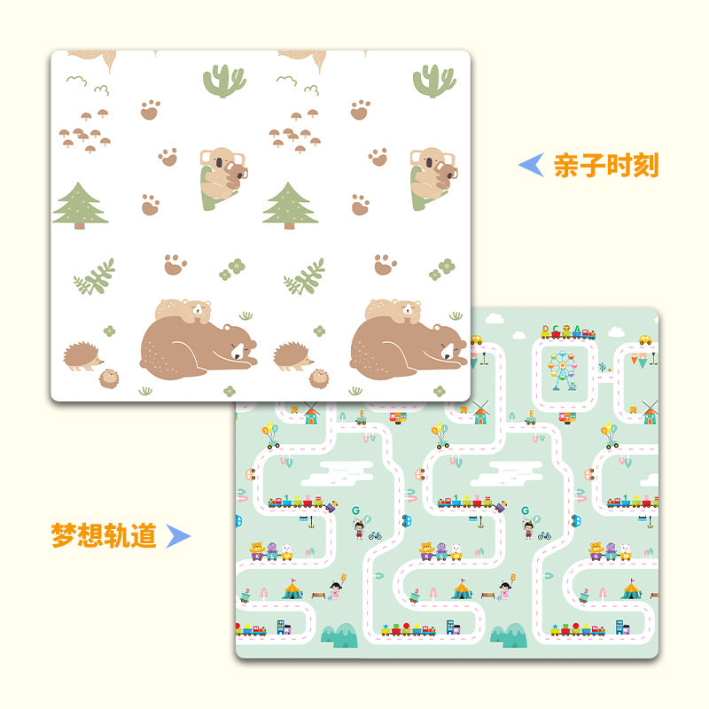 Baby Crawling Mat 1cm Thickened Ixpe Folding Mat Home Outdoor Early Education Center Floor Mat Export Baby Crawling Mat