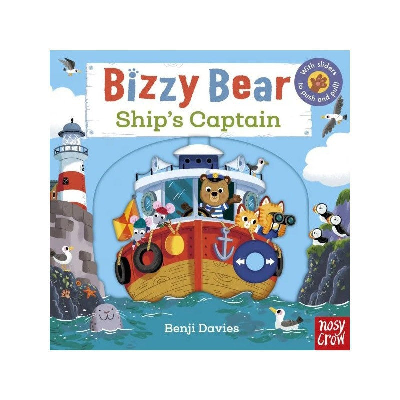 Baby Early Education Bizzy Bear Busy Bear Picture Book Sing Along with Me Push-Pull Book