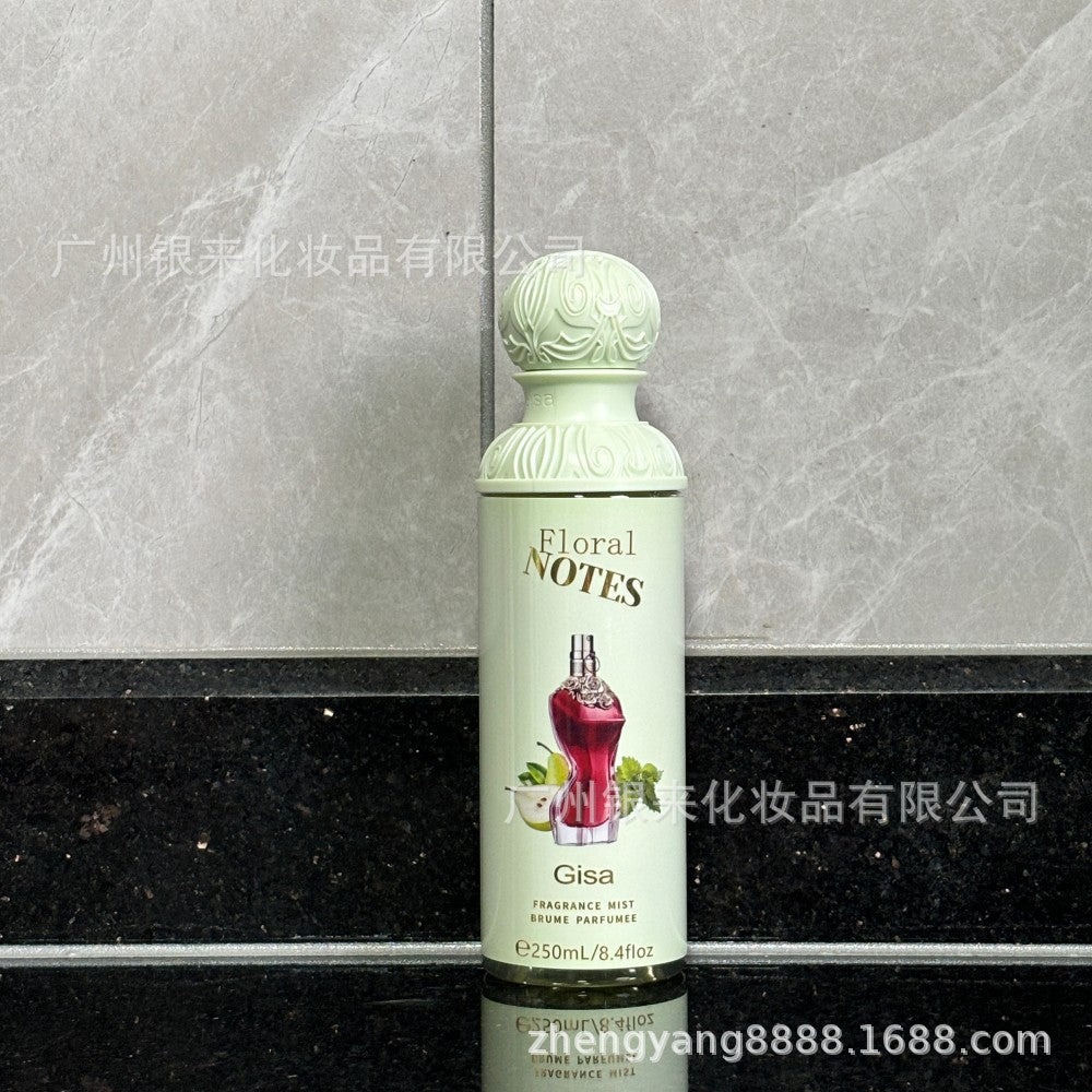 Cross-Border Middle East Dubai Perfume Women's Scandal Perfume Long-Lasting Fragrance 250ml Body Spray Factory Wholesale