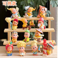 PVC Large “Star Person” Handcrafted Figure Desk Buddy Trendy Collectible Display Jingdezhen Turn-Turn DIY Accessory Kids Gift—Choose Your Style