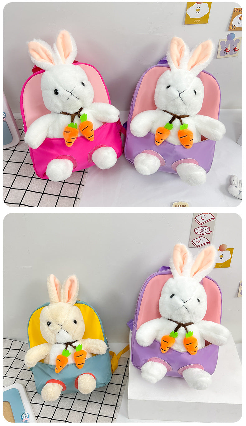 Plush 3D Rabbit Backpack for Boys Girls | Baby's World Bangladesh