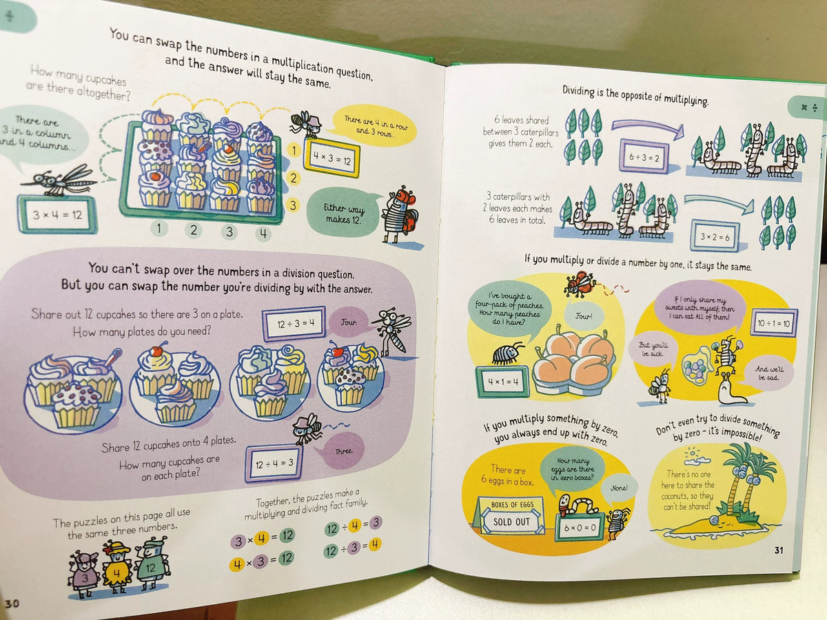 All the Maths you need to know by age 7 Children Educational English Picture Reading Book