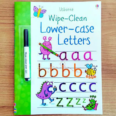 Erasable and reusable English learning workbook