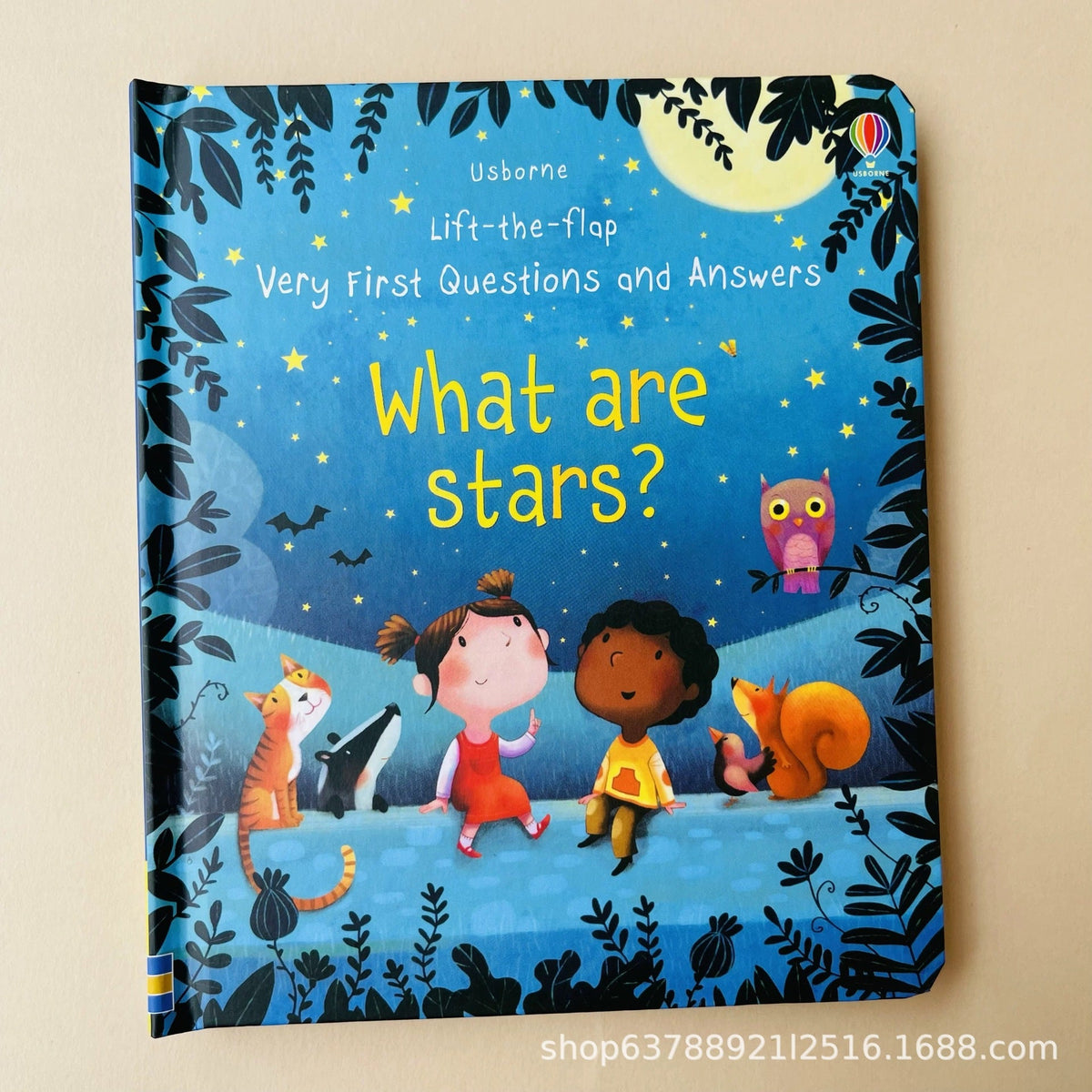 The original English version you asked me to answer the series Lift the flap early childhood education enlightenment toy picture book