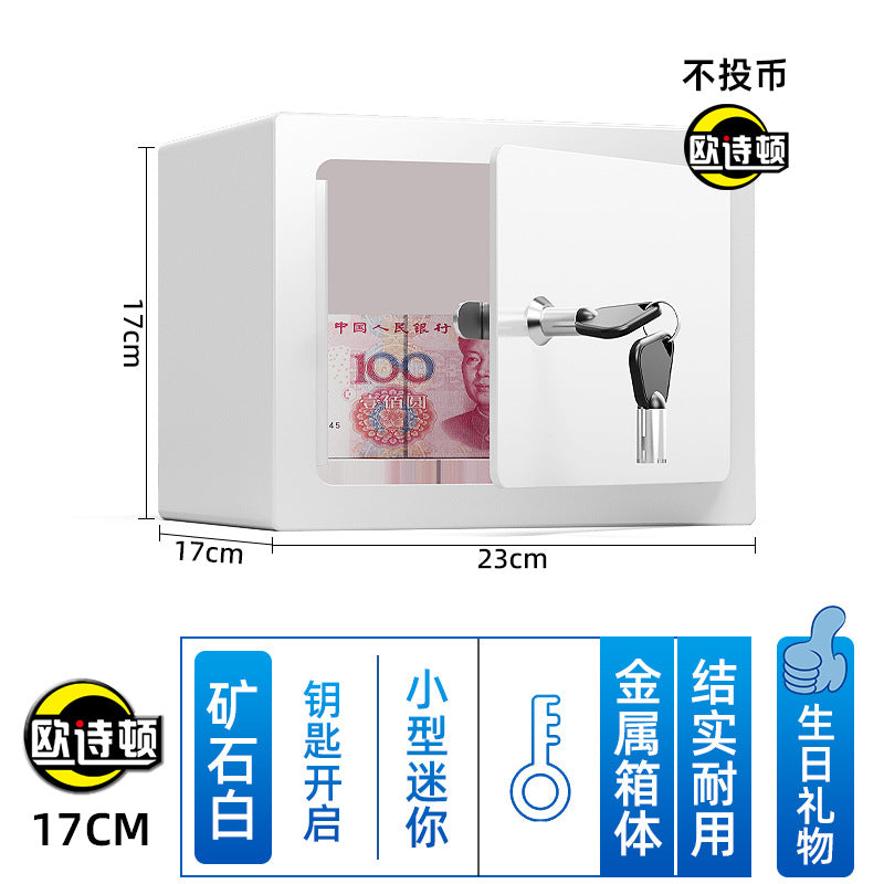 Metal Piggy Bank Safe Home Safe Mini Small Kidsren's Password Anti-theft Piggy Bank Birthday Gift