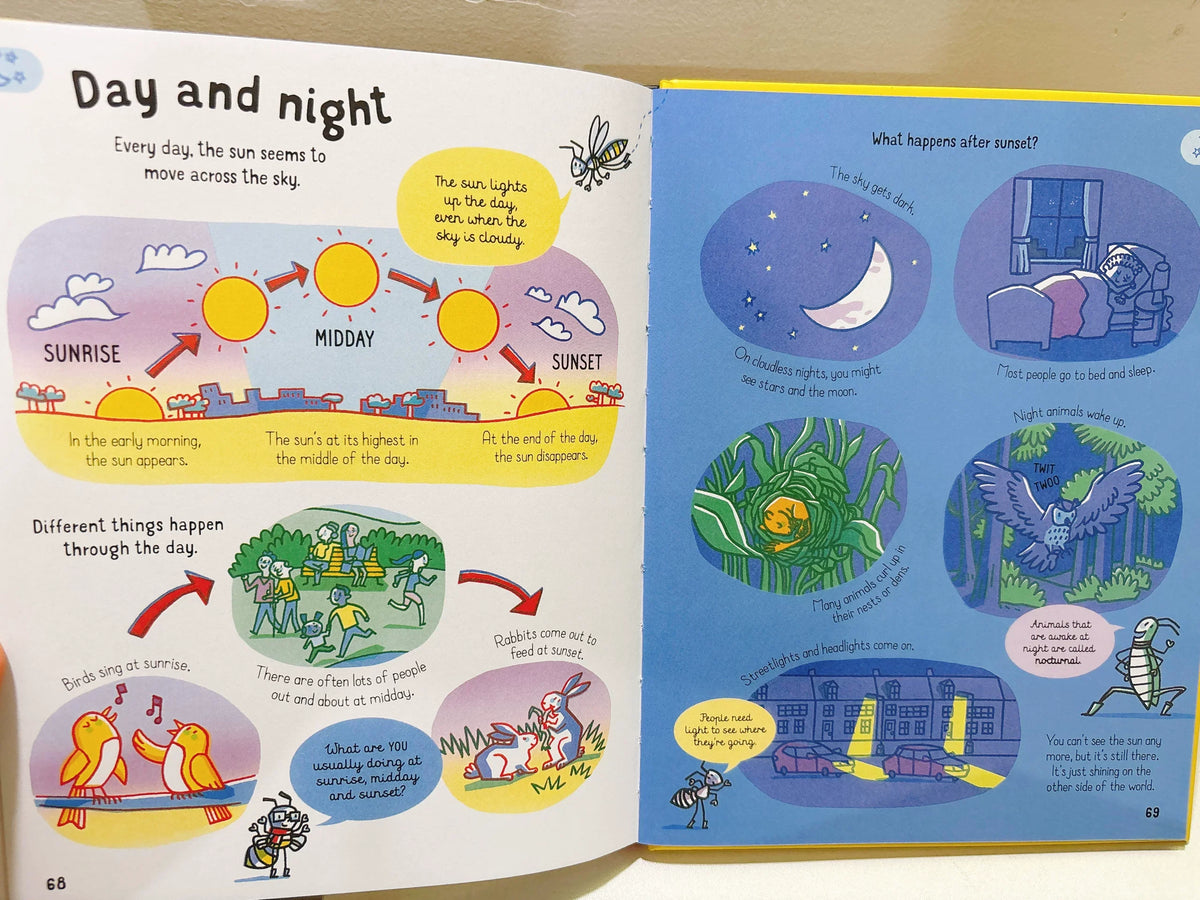 All the Science you need to know by age 7 Children Educational English Picture Reading Book