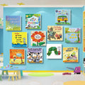 English Classroom Picture Book Library Decoration Kindergarten Corridor Staircase Wall Decoration Hanging Paintings Reading Area Cultural Wall Stickers