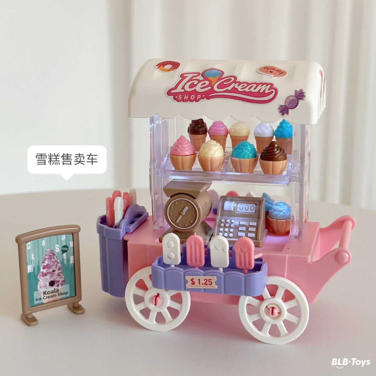 Koala Diary Bus Play House Toy Storage Transformation Rv Villa Doll House Boy Girl Toy Gift
