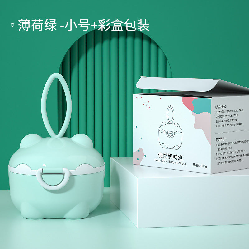 Baby Milk Powder Box Portable Outgoing Sealed Moisture-proof Sub-packaging Box Storage Tank Supplementary Rice Noodle Boxed