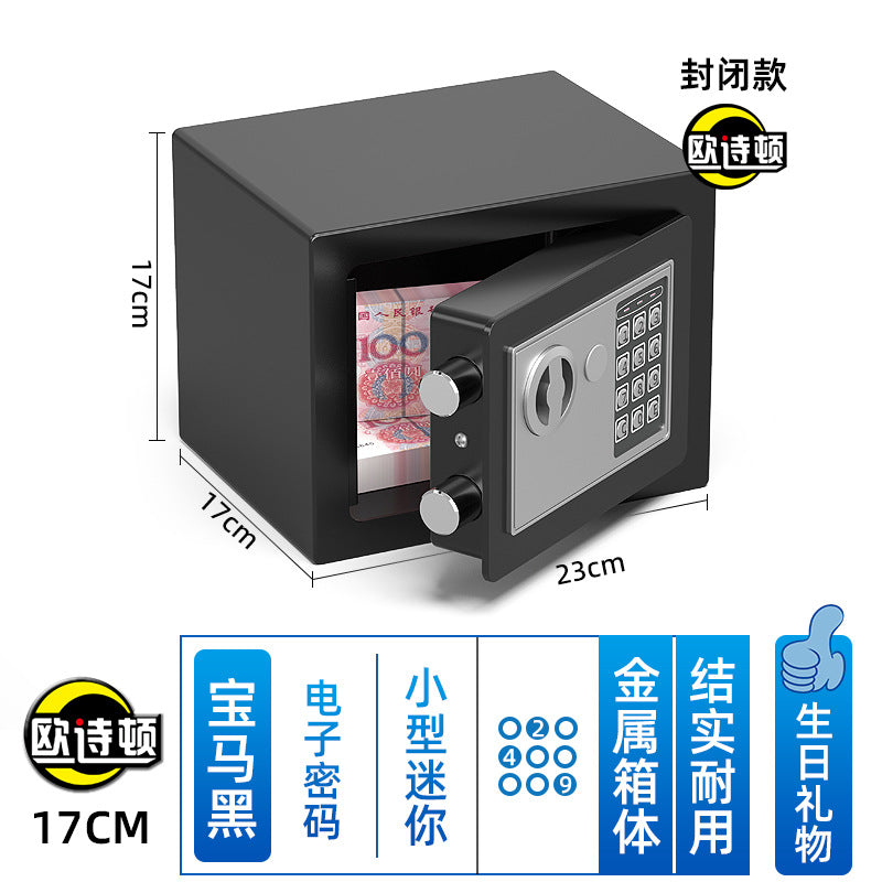 Metal Piggy Bank Safe Home Safe Mini Small Kidsren's Password Anti-theft Piggy Bank Birthday Gift