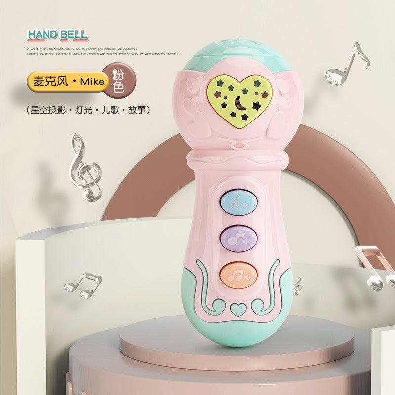 Fun Infant Toys Educational Early Education Baby Soothing Artifact Music Story Grasping Training Hand Drum Rattle