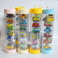 Tube-Packed Mini Pull-Back Cars, Cartoon Capsule Cars, Cute Little Cars, Children's Toy Car Set, Educational