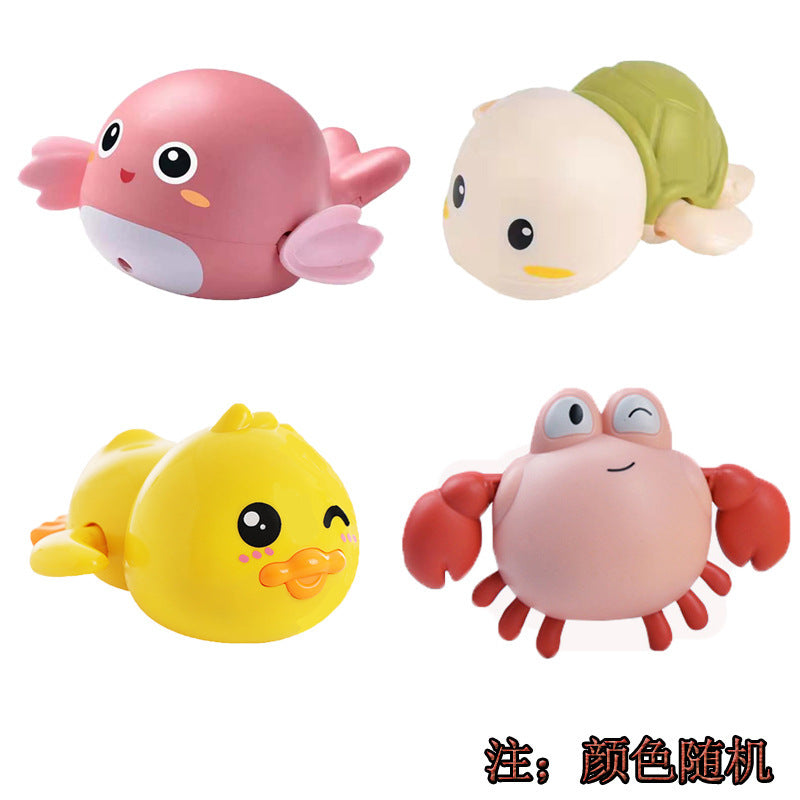 Tiktok Bath Toys for Children, Small Dolphins Swimming in Water, Baby Kids Playing with Water, Little Ducks, Little Turtles for Boys and Girls