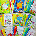 Erasable and reusable English learning workbook
