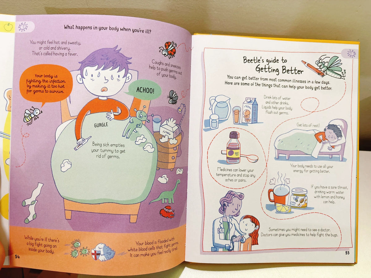 All You Need to Know about Your Body by Age 7 Children Educational English Picture Reading Book