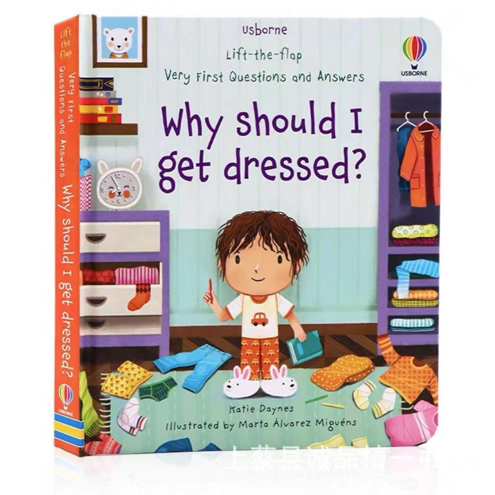 Usborne English Children's Questions and Answers Lift the flap Children's Popular Science Enlightenment Cognition Flip Books (Copy)