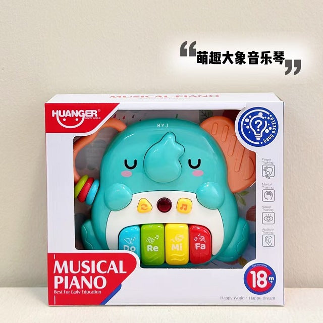 New TikTok Internet Popular Cross-border Electronic Organ Baby Early Education Multifunctional Fun Enlightenment Interactive Luminous Sound Toy