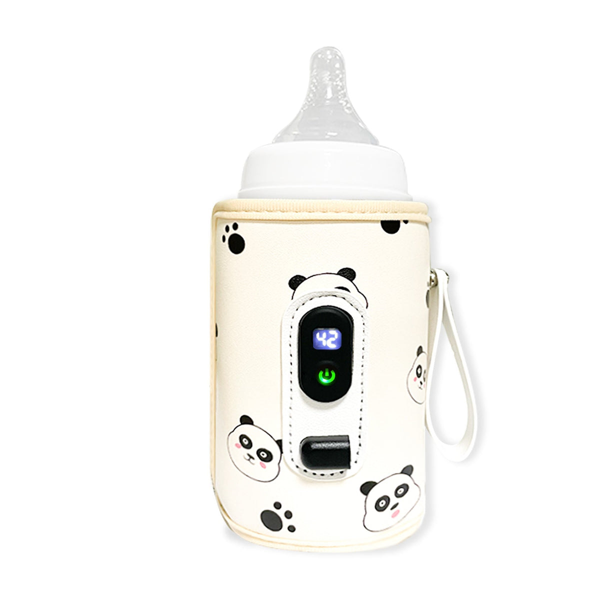 Digital Display Heating Milk Warming Artifact Universal Insulation Cover Outgoing Portable Constant Temperature Bottle Insulation Cover New Household