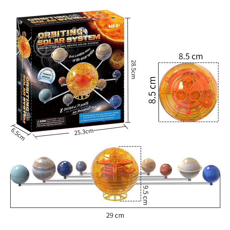 Children's Toys for Ages 6-12: DIY Science Experiment Kit for the Eight Planets of the Solar System (Wholesale in Chenghai)