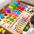 Montessori Smart Board Early Education Educational Toys for Kidsren 0-3 Years Old Teaching Aids Building Blocks 0 to 1 Year Old 2 Baby Wooden Puzzles 1